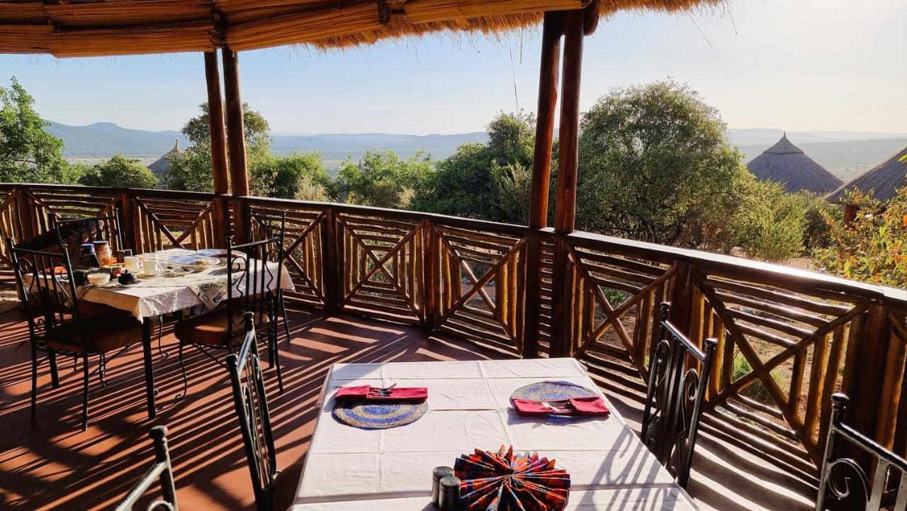 Africa Safari Maasai Boma Villa Serengeti Exterior photo